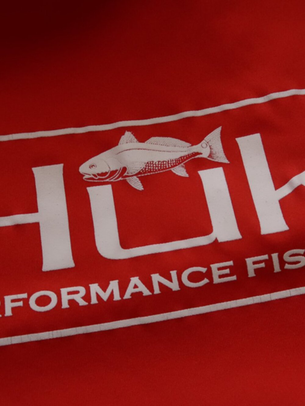 Huk Performance Fishing Red LS Tee (M) OMG! 😎 🐟